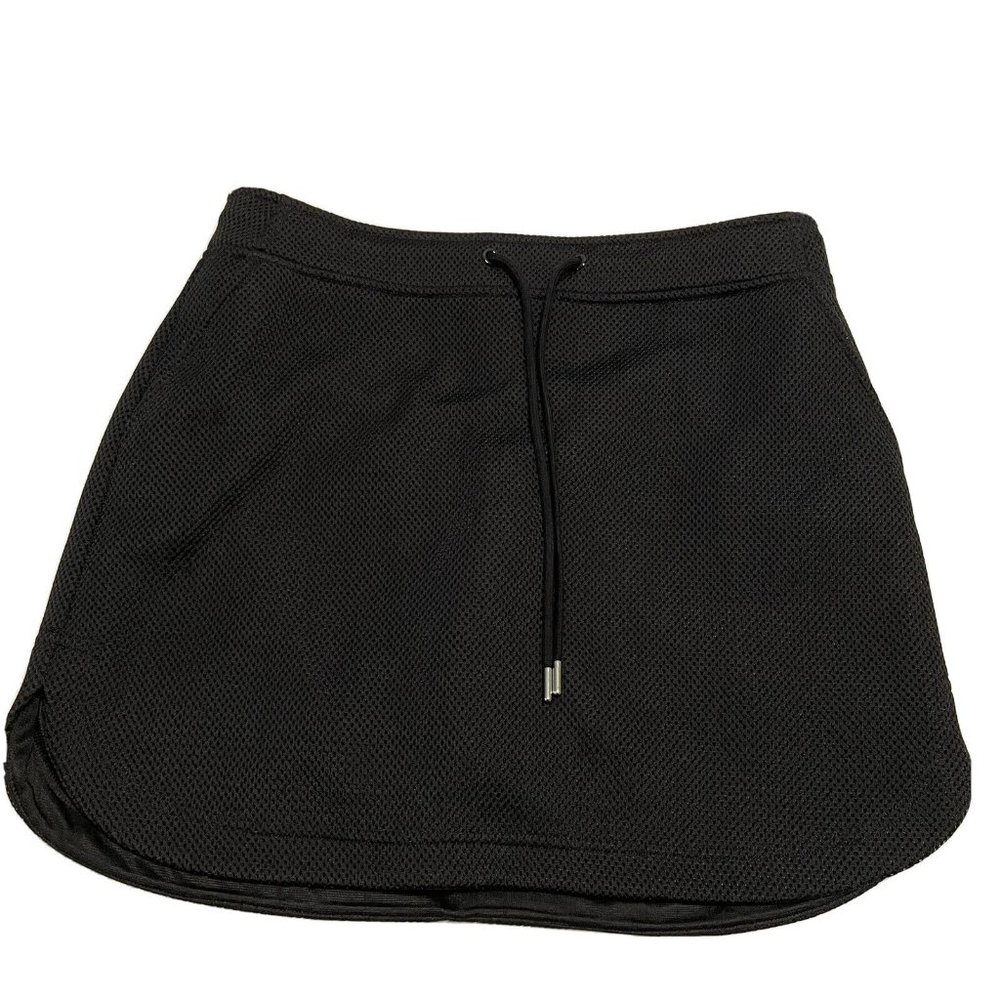 Slazenger Golf Ladies Sz 2 Tennis skort Stretch Zipper Black Mesh Pocket